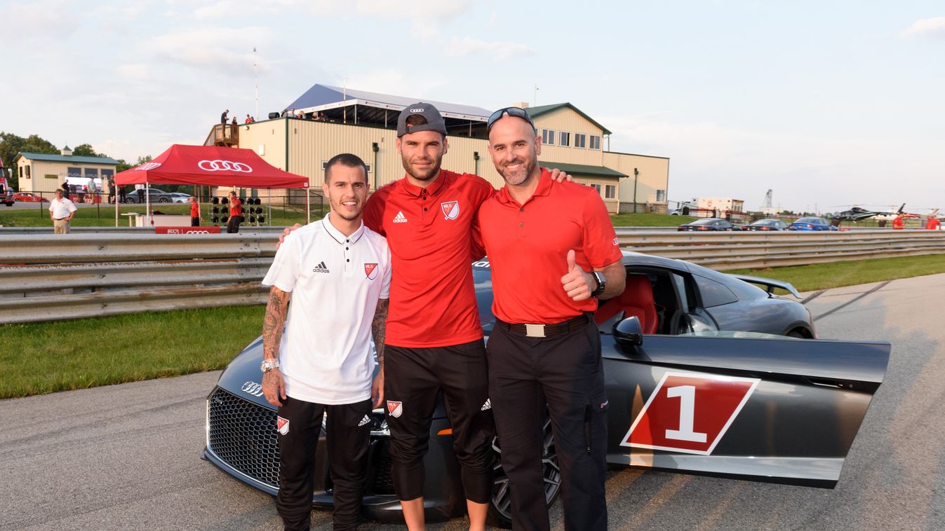 Audi Hits The Track With Major League Soccer All-Star Players Ahead Of MLS All-Star Game In Chicago GettyImageRank2 TRACK HORIZONTAL Soccer USA Illinois Chicago - Illinois Audi ATHLETE Photography SOCCER PLAYER Joliet Arts Culture and Entertainment Major 