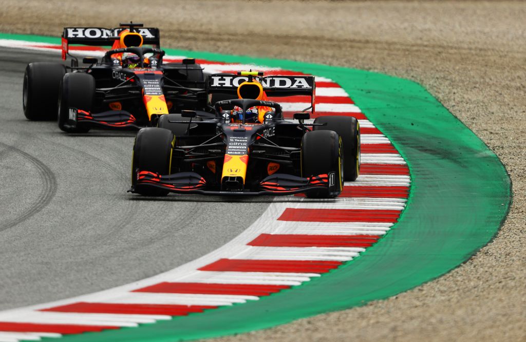 Forma-1, Sergio Pérez, Max Verstappen, Red Bull, Osztrák Nagydíj 2021, péntek 