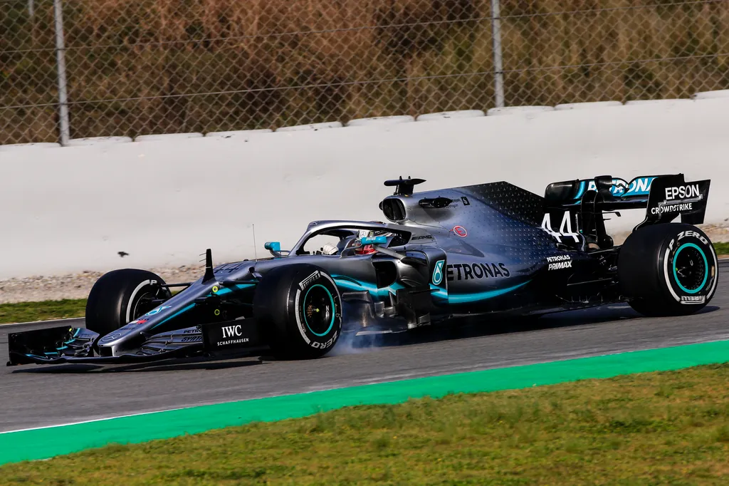 Forma-1, teszt, Barcelona, Lewis Hamilton, Mercedes-AMG Petronas 