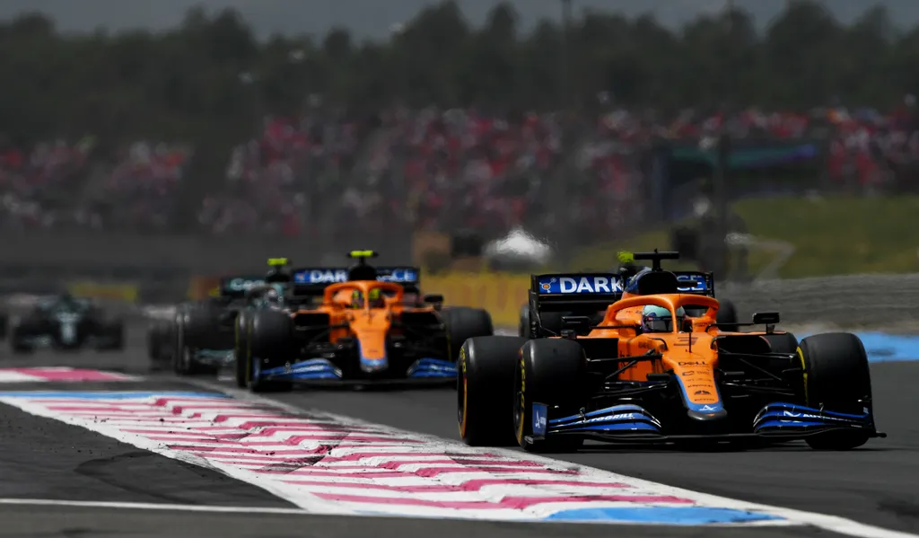 Forma-1, Daniel Ricciardo, Lando Norris, McLaren, Francia Nagydíj 