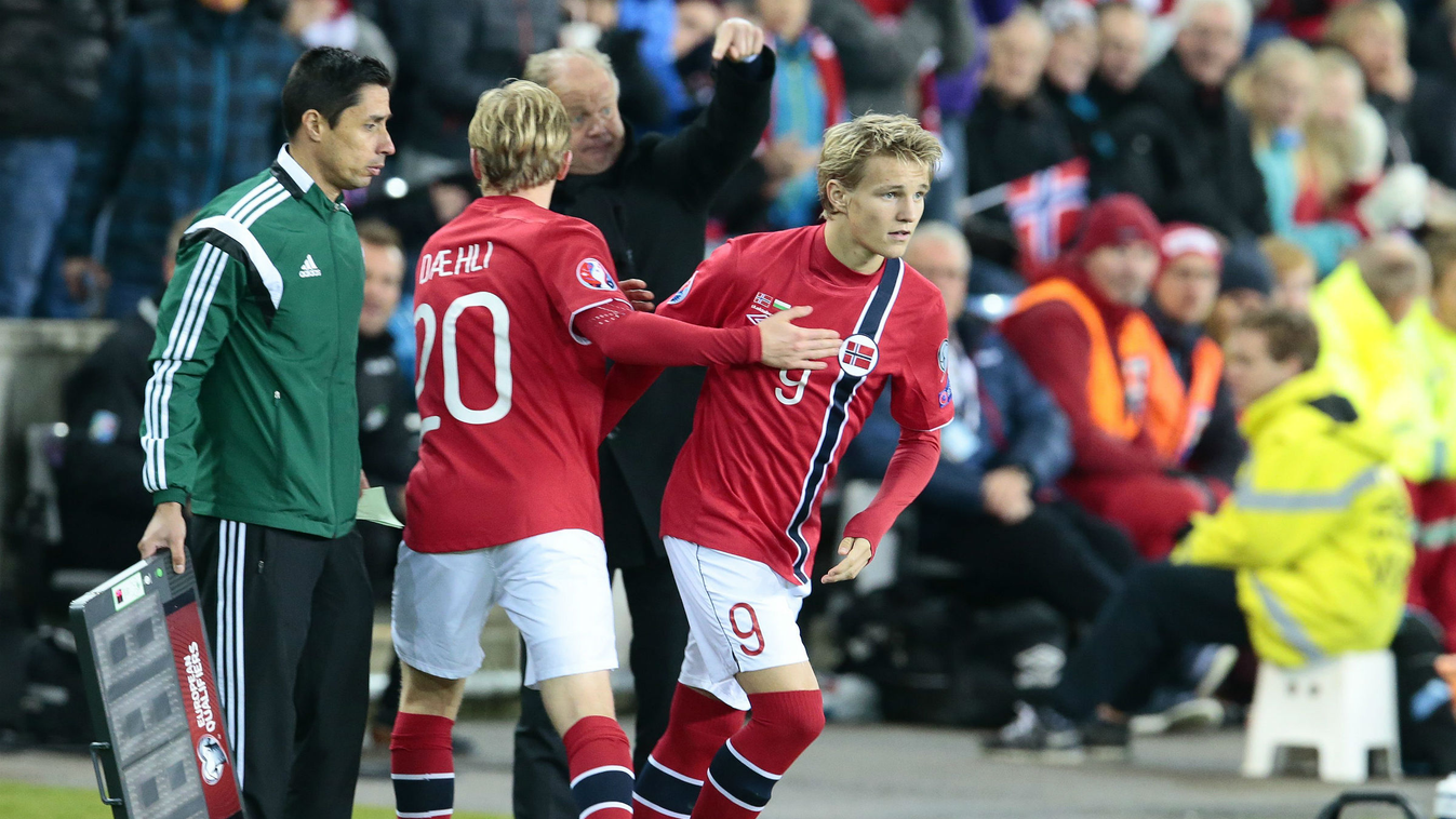 Martin Ödegaard, aki 15 évesen bemutatkozott a norvég válogatottban 