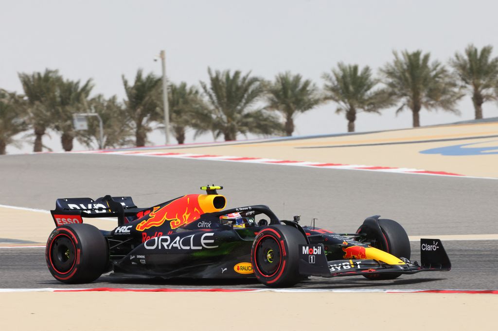 Forma-1, Sergio Pérez, Red Bull, Bahrein teszt 2022, 2. nap 