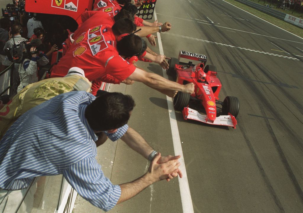 Forma-1, Magyar Nagydíj, 2001. Michael Schumacher, Ferrari 