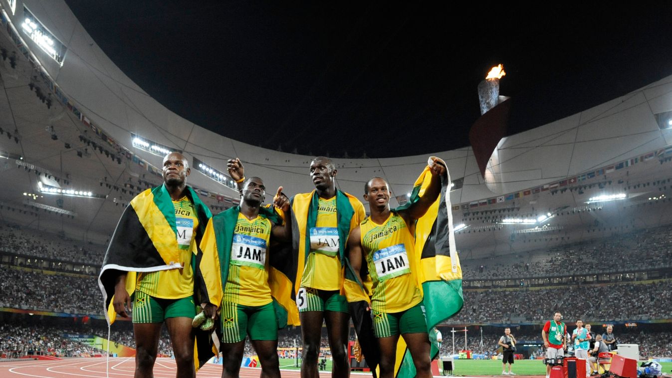 jamaicai 4x100-as váltó a 2008-as pekingi olimpián 