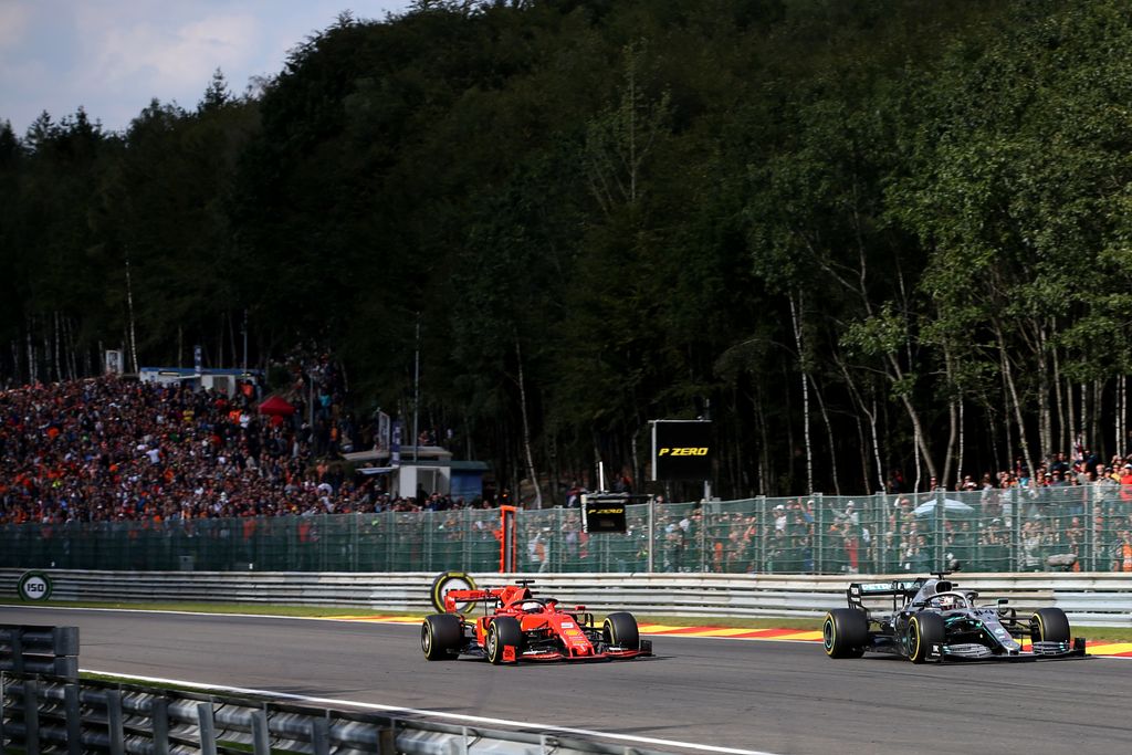 Forma-1, Sebastian Vettel, Scuderia Ferrari, Lewis Hamilton, Belga Nagydíj 