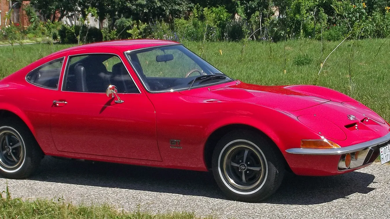 Opel GT veteránteszt 