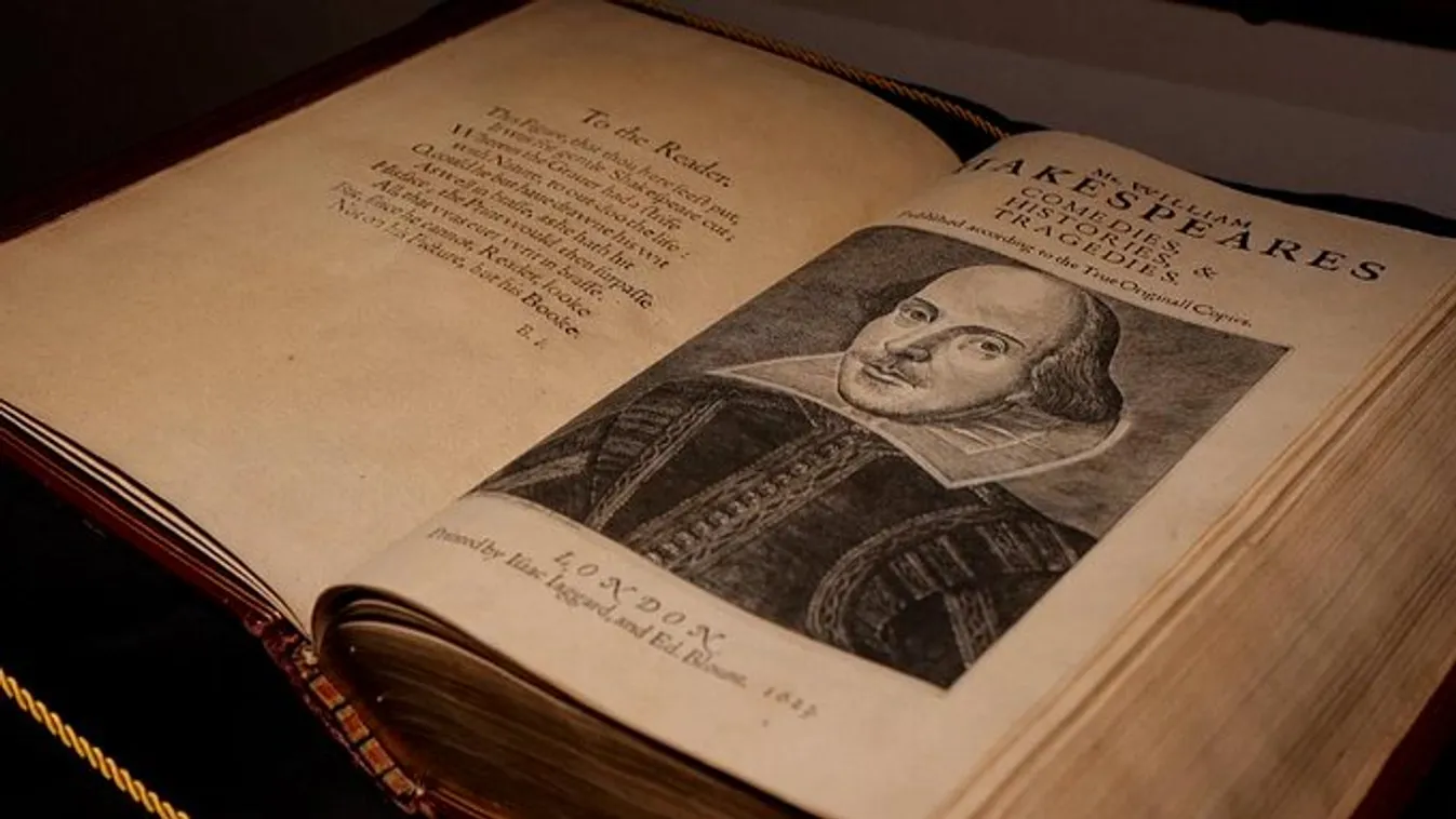 Újabb példányt árvereznek el Shakespeare első gyűjteményes kötetéből 