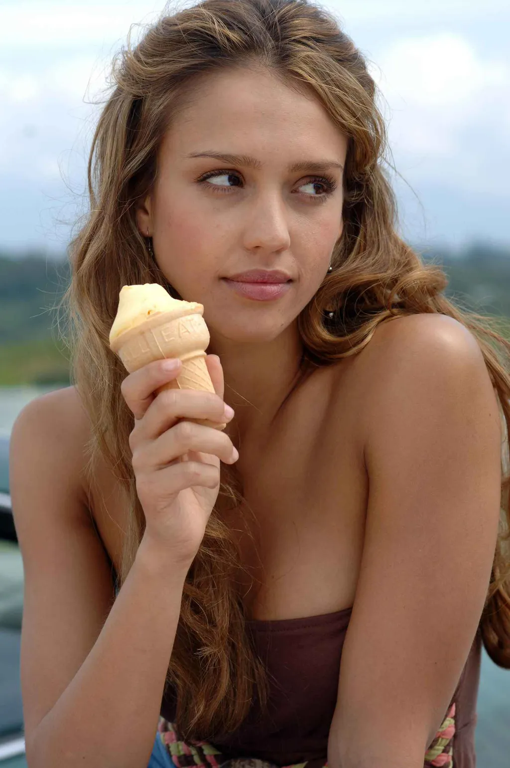 Good luck Chuck (2007) USA/ Canada Cinema crčme glacée glace SORBET ice cream (aliment food) VERTICAL 