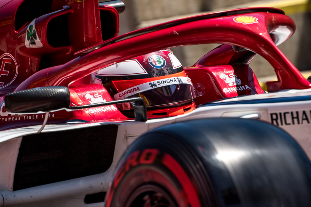 Forma-1, Osztrák Nagydíj, szombat, Kimi Räikkönen, Alfa Romeo 