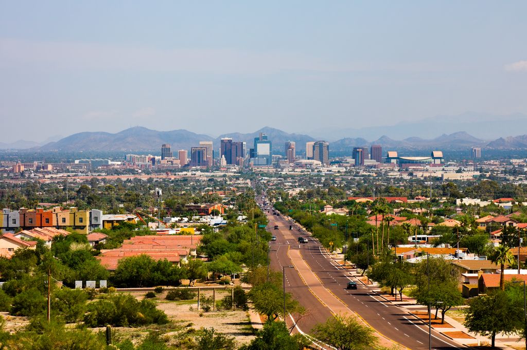 Phoenix 10 napsütéses város 