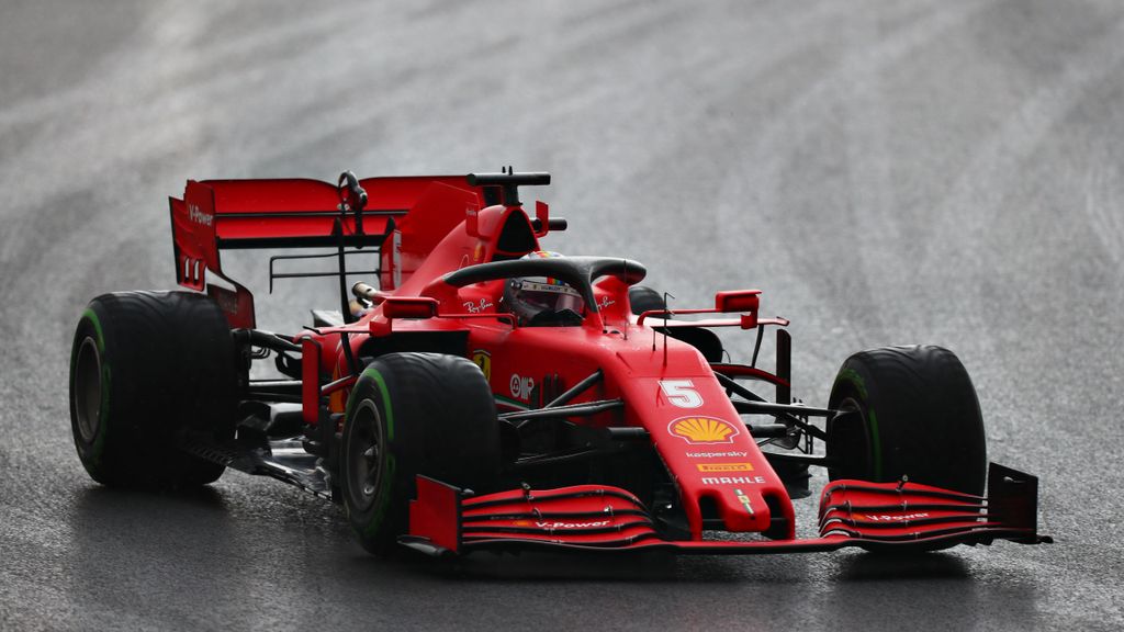 Forma-1, Sebastian Vettel, Ferrari, Török Nagydíj, 2020 szombat 