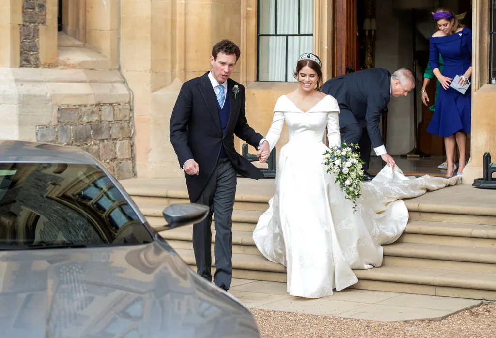 Princess Eugenie and Jack Brooksbank's 2018 Wedding királyi esküvők 