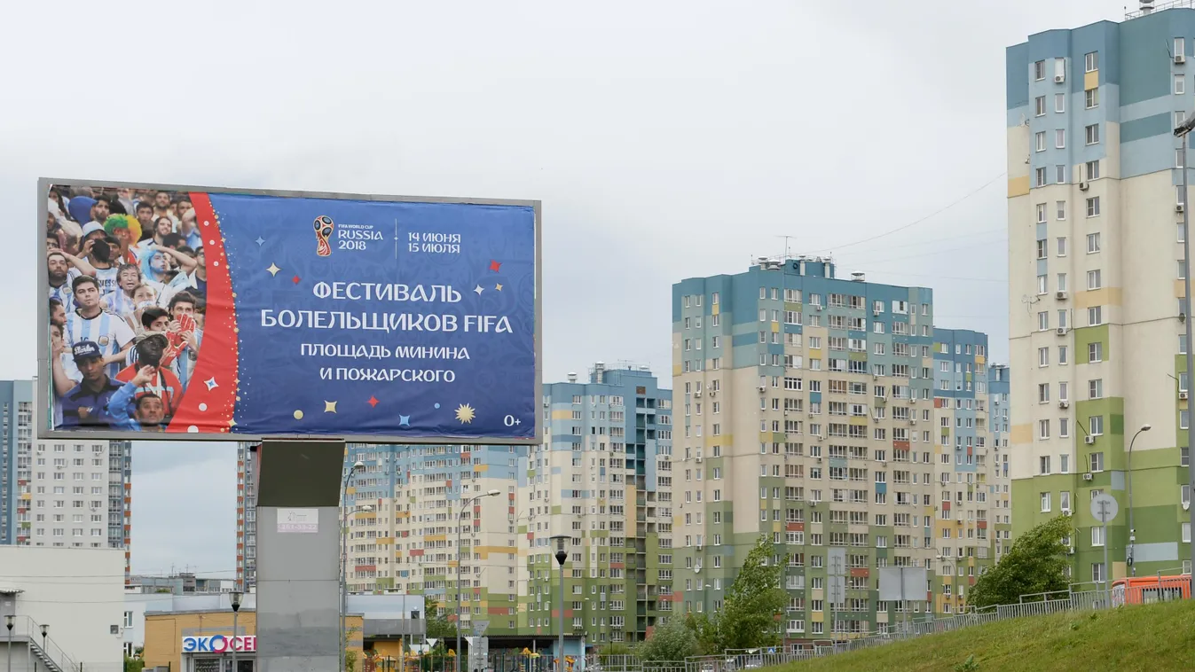 Russia World Cup Preparations Nizhny Novgorod house grass soccer FIFA, világbajnokság, labdarúgás, Oroszország vb-2018 