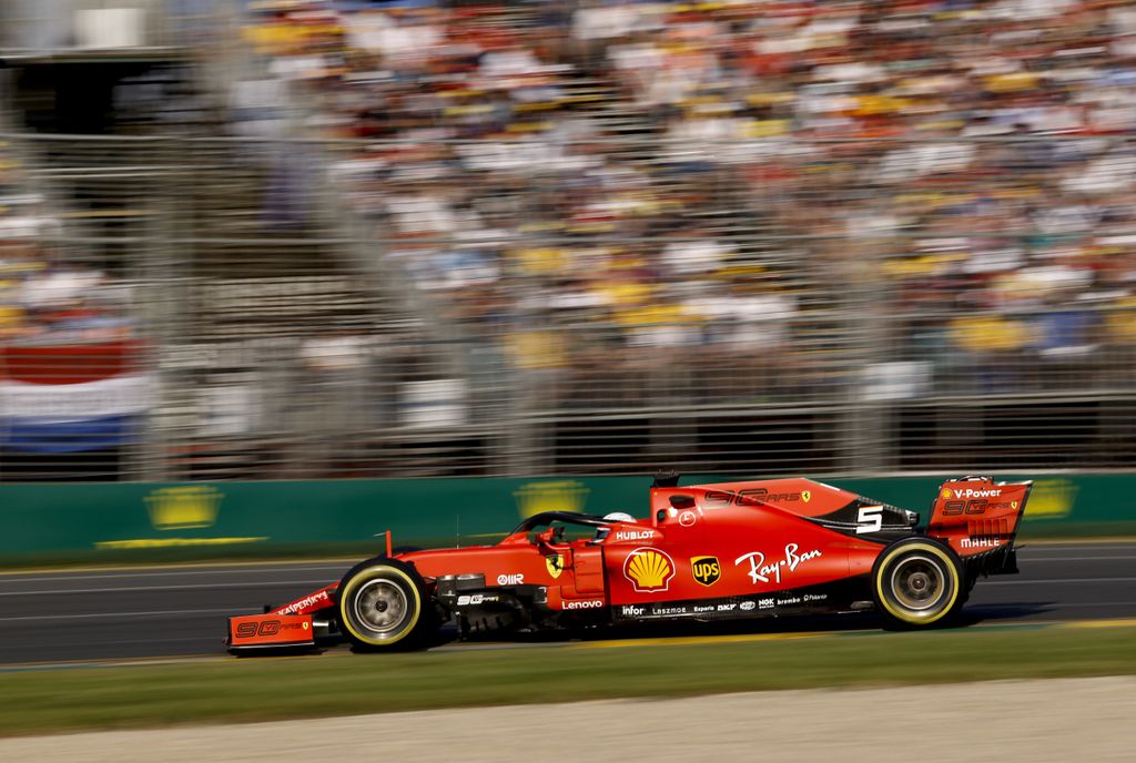 Forma-1, Ausztrál Nagydíj, vasárnap, Sebastian Vettel, Scuderia Ferrari 