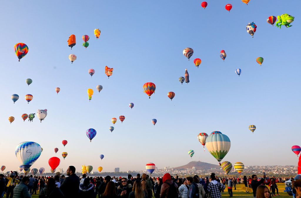 Hőlégballon-fesztivál Mexikóban, galéria, 2022 
