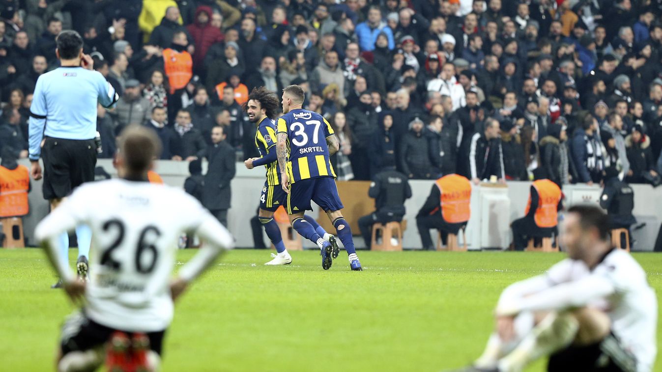 Besiktas v Fenerbahce: Turkish Super Lig Besiktas Fenerbahce TURKEY FOOTBALL Istanbul Soccer February Turkish Super Lig 2019 