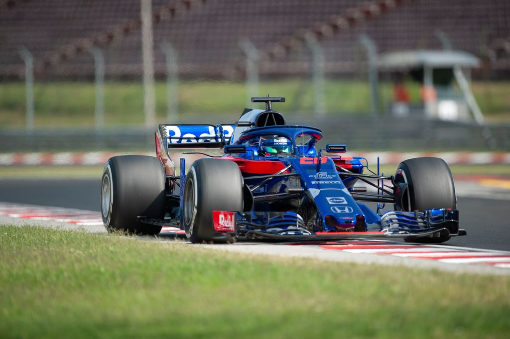 F1-es tesztelés a Hungaroringen, 2. nap, Brendon Hartley, Scuderia Toro Rosso 