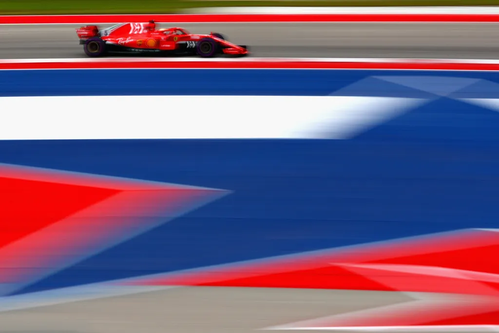 Forma-1, USA Nagydíj, Sebastian Vettel, Ferrari 