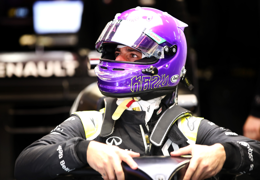 Forma-1, Barcelona, teszt, 1. nap, Daniel Ricciardo, Renault 