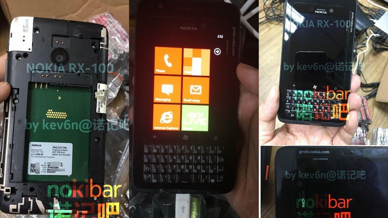 nokia lumia windows phone prototípus 