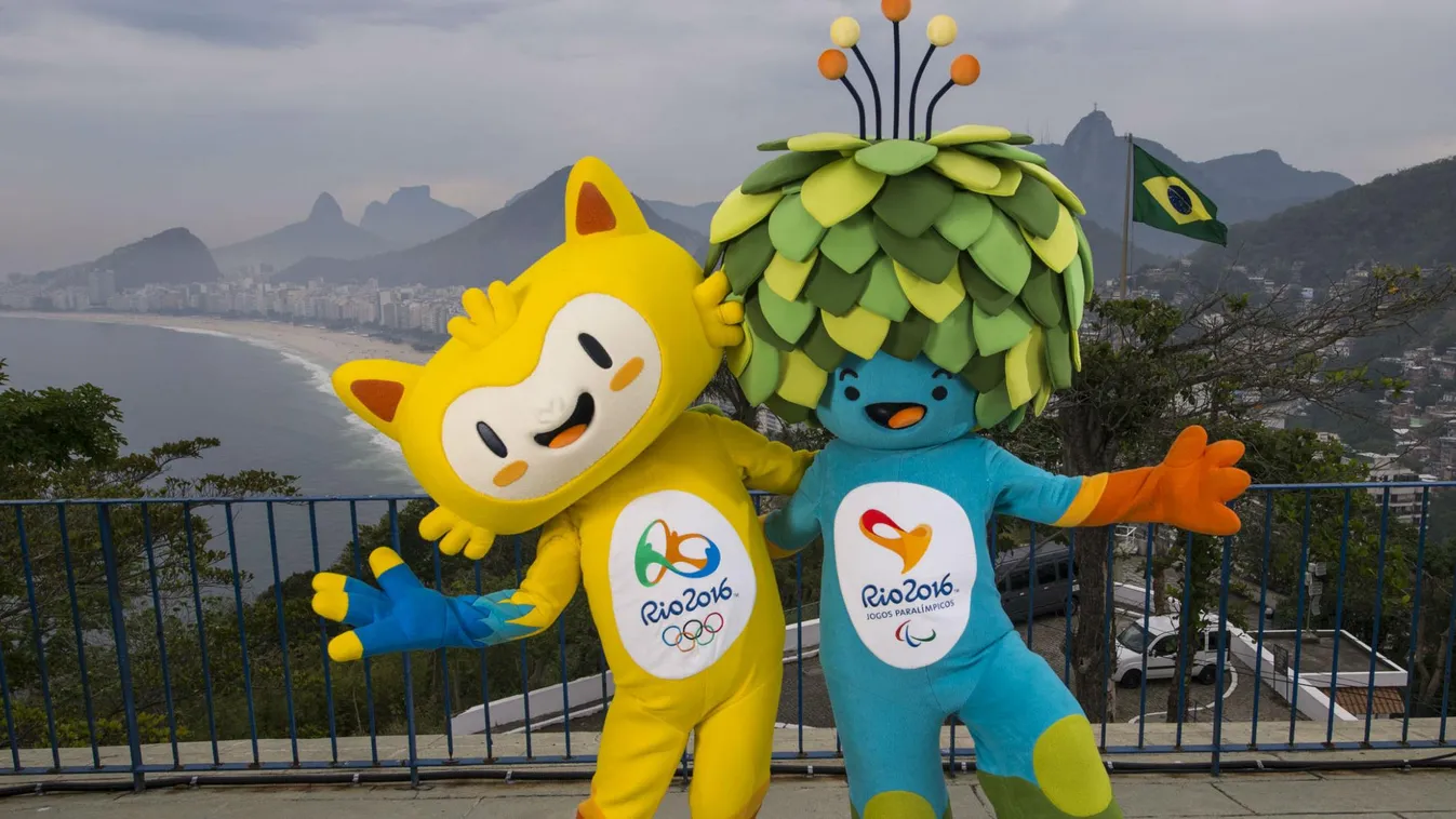 Rio 2016, olimpia, kabalafigurák, mascot 