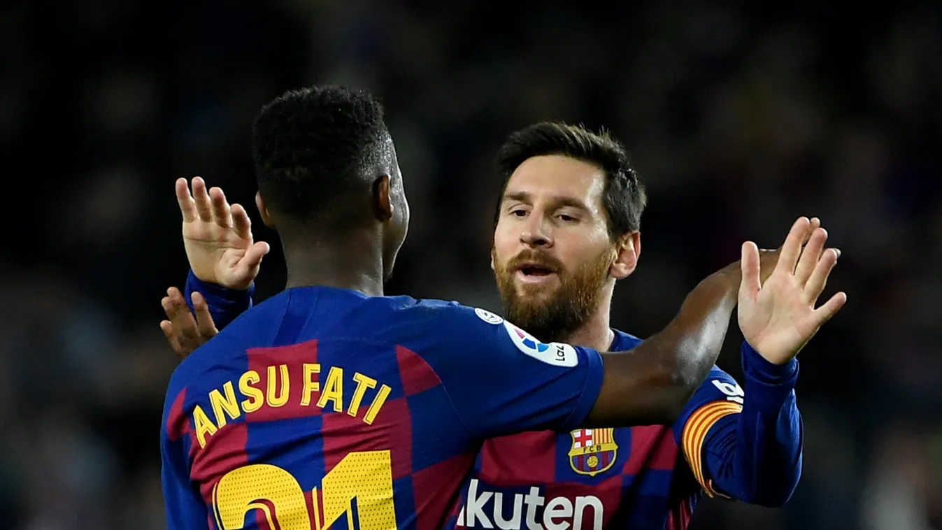 Lionel Messi Ansu Fati 