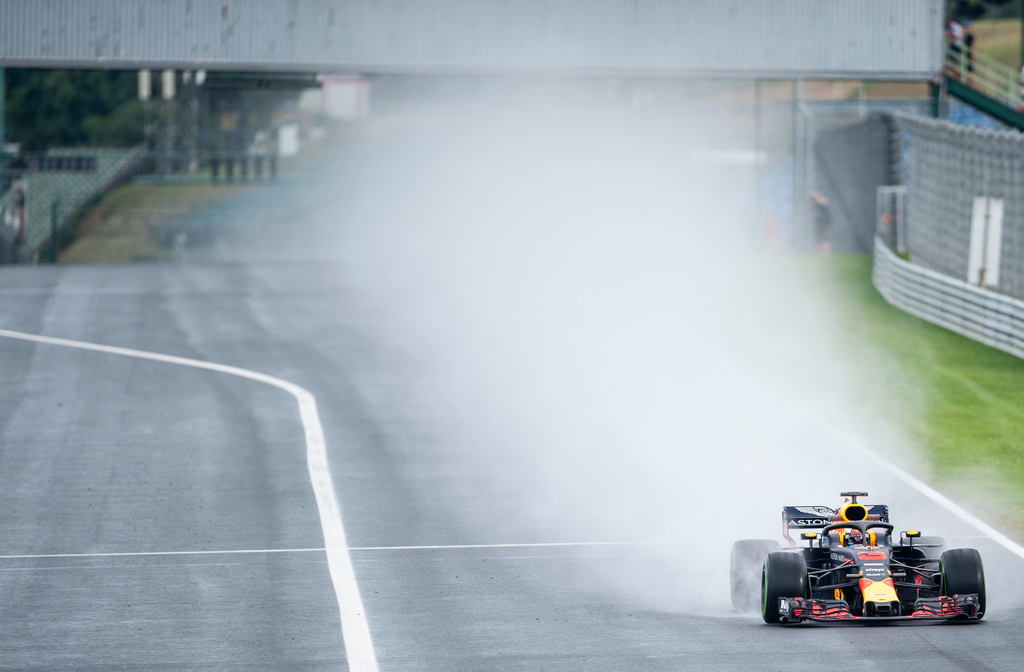 F1-es teszt a Hungaroringen, 1. nap, Daniel Ricciardo, Red Bull Racing 