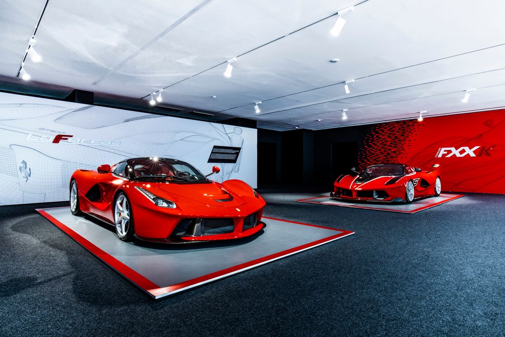 Ferrari Museum in Maranello - Hypercars | LaFerrari, Ferrari FXXK 