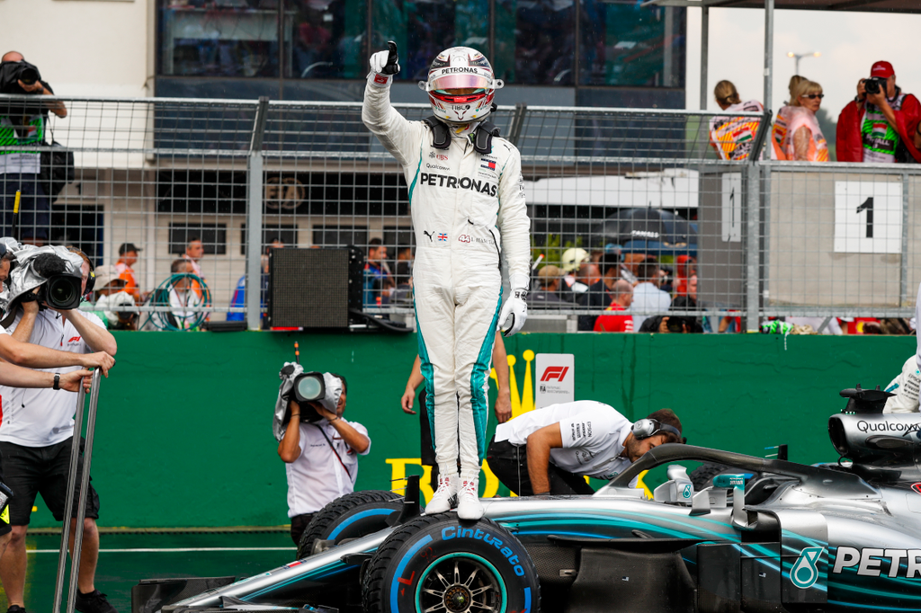A Forma-1-es Magyar Nagydíj szombati napja, Lewis Hamilton, Mercedes 