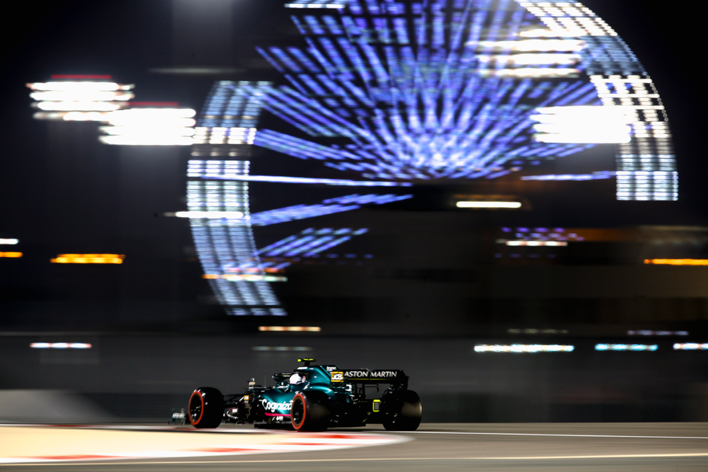 Forma-1, Sebastian Vettel, Aston Martin, Bahreini Nagydíj 2021, szombat 