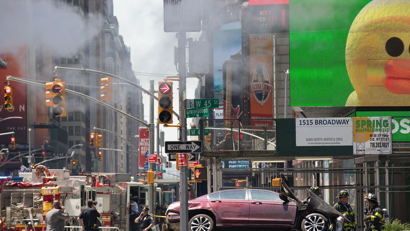 New York Times Square gázolás 
