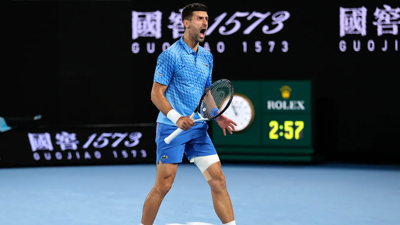 tennis Horizontal AUSTRALIAN TENNIS OPEN, Novak Djokovic, 