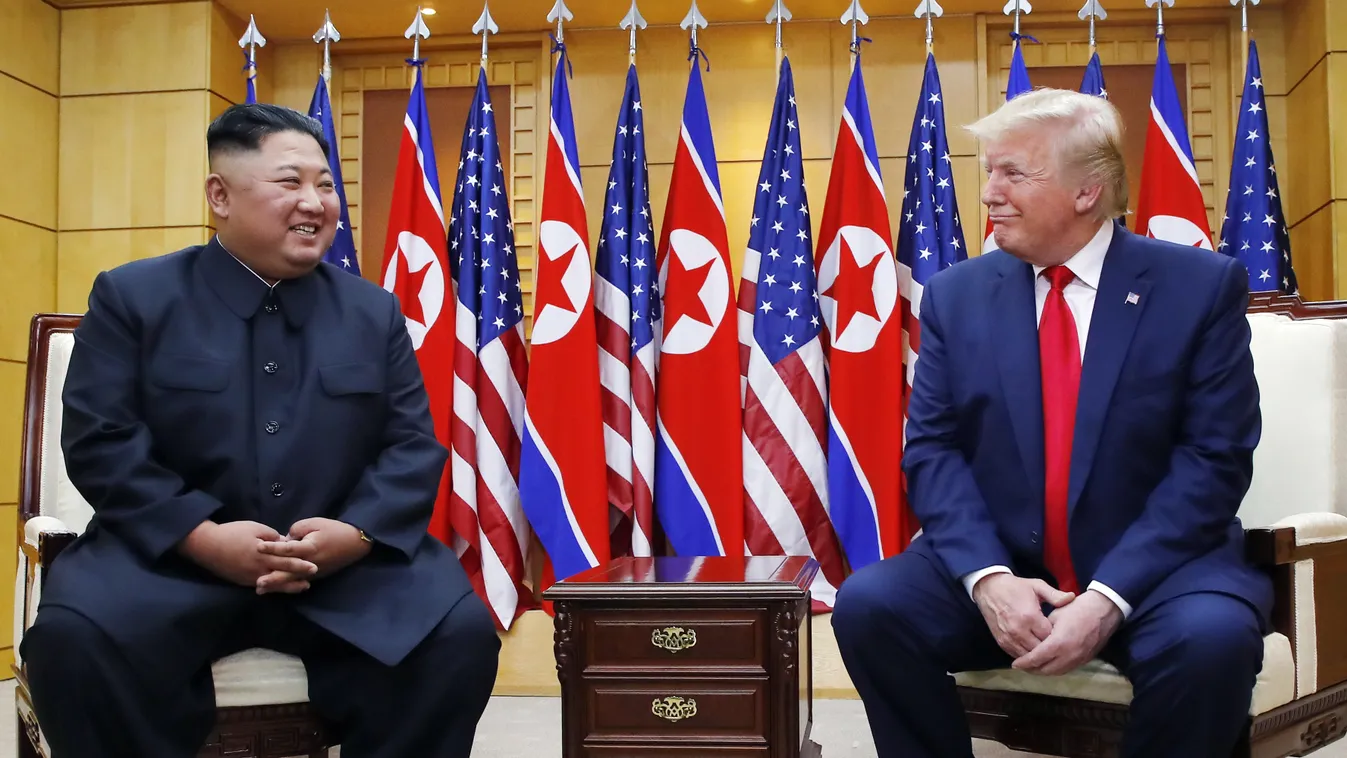 Trump és Kim Dzsong Un találkozója 