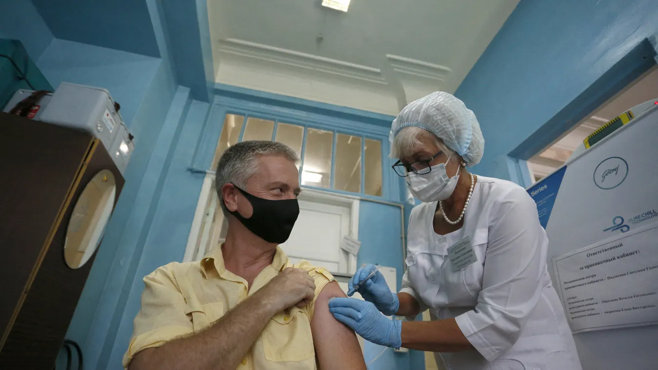 koronavírus oltás Ukrajna 
