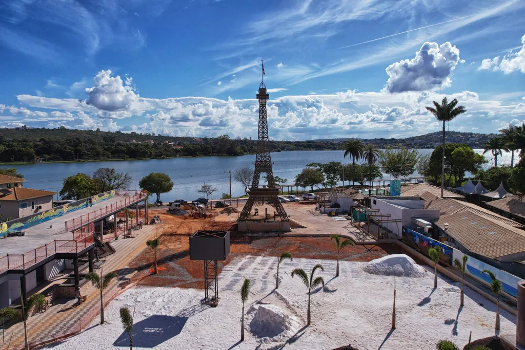 Brazil Eiffel-torony Lagoa Santa 