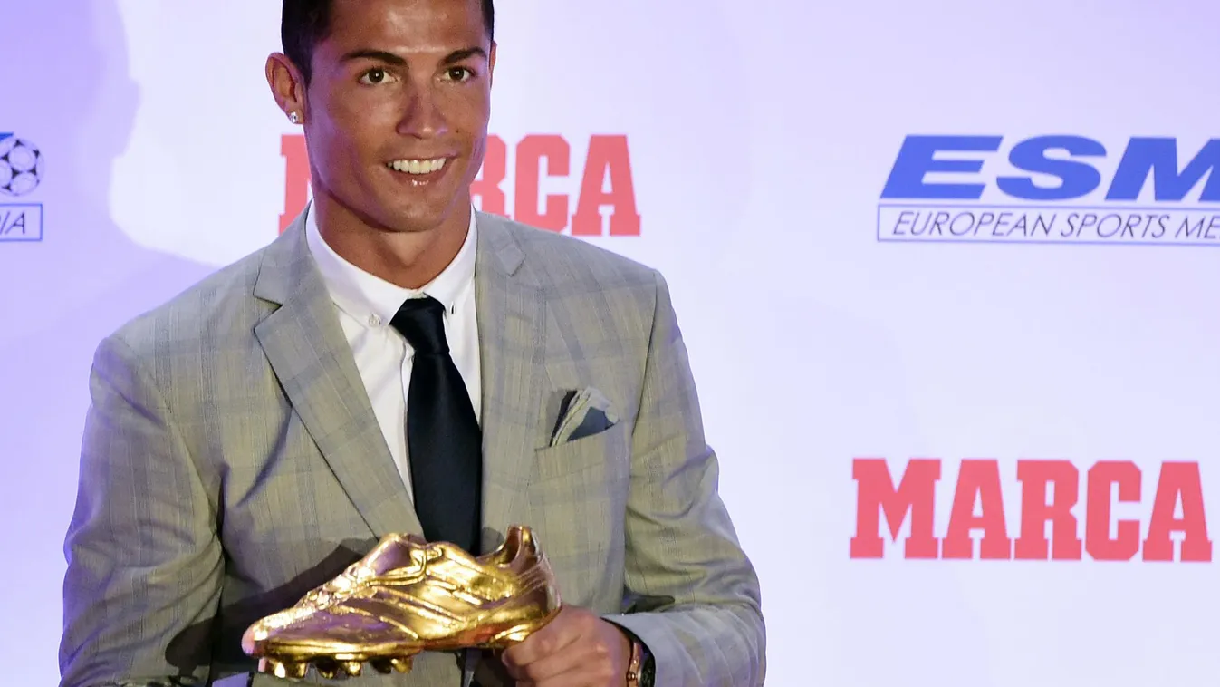 Cristiano Ronaldo, Real Madrid, Aranycipő 2015, foci 