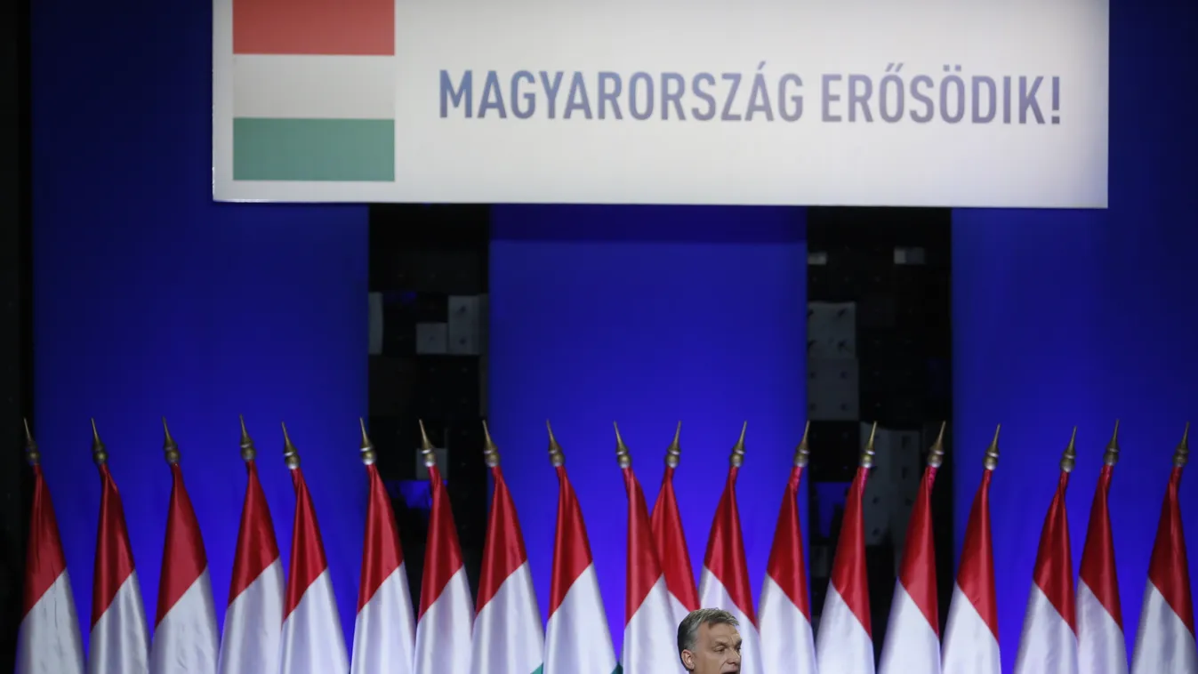 Orbán évértékel 