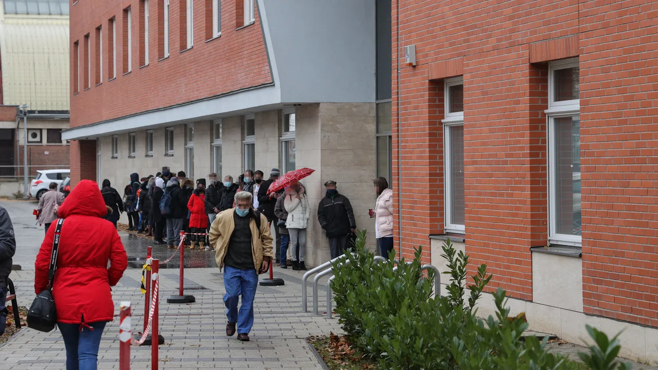 oltási akcióhét, oltás, koronavírus, vakcina, Budapest, Bajcsy-Zsilinszky Rendelőintézet, Magyarország, meghosszabbított oltási akcióhét, 11.26. 