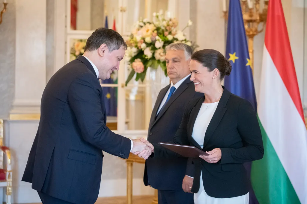 Novák Katalin, Orbán Viktor, Nagy Márton 