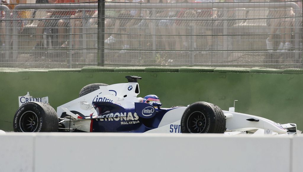 Forma-1, Jacques Villeneuve, BMW, baleset Német Nagydíj 2006 