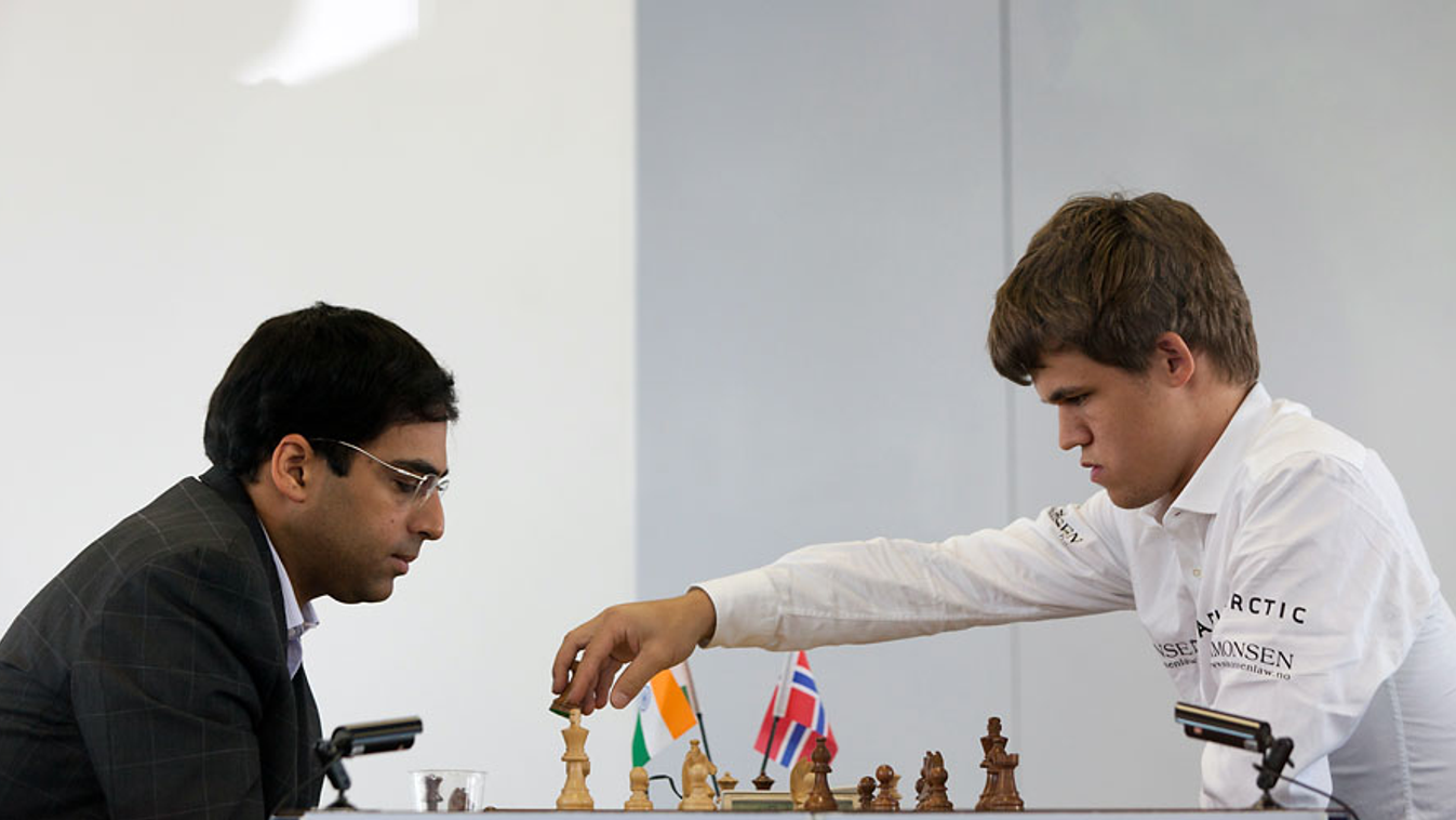 Magnus Carlsen és Viswanathan Anand mérkőzése 2011-ben, Sao Paulóban