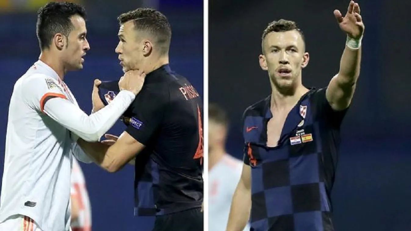 Ivan Perisic, Sergio Busquets 