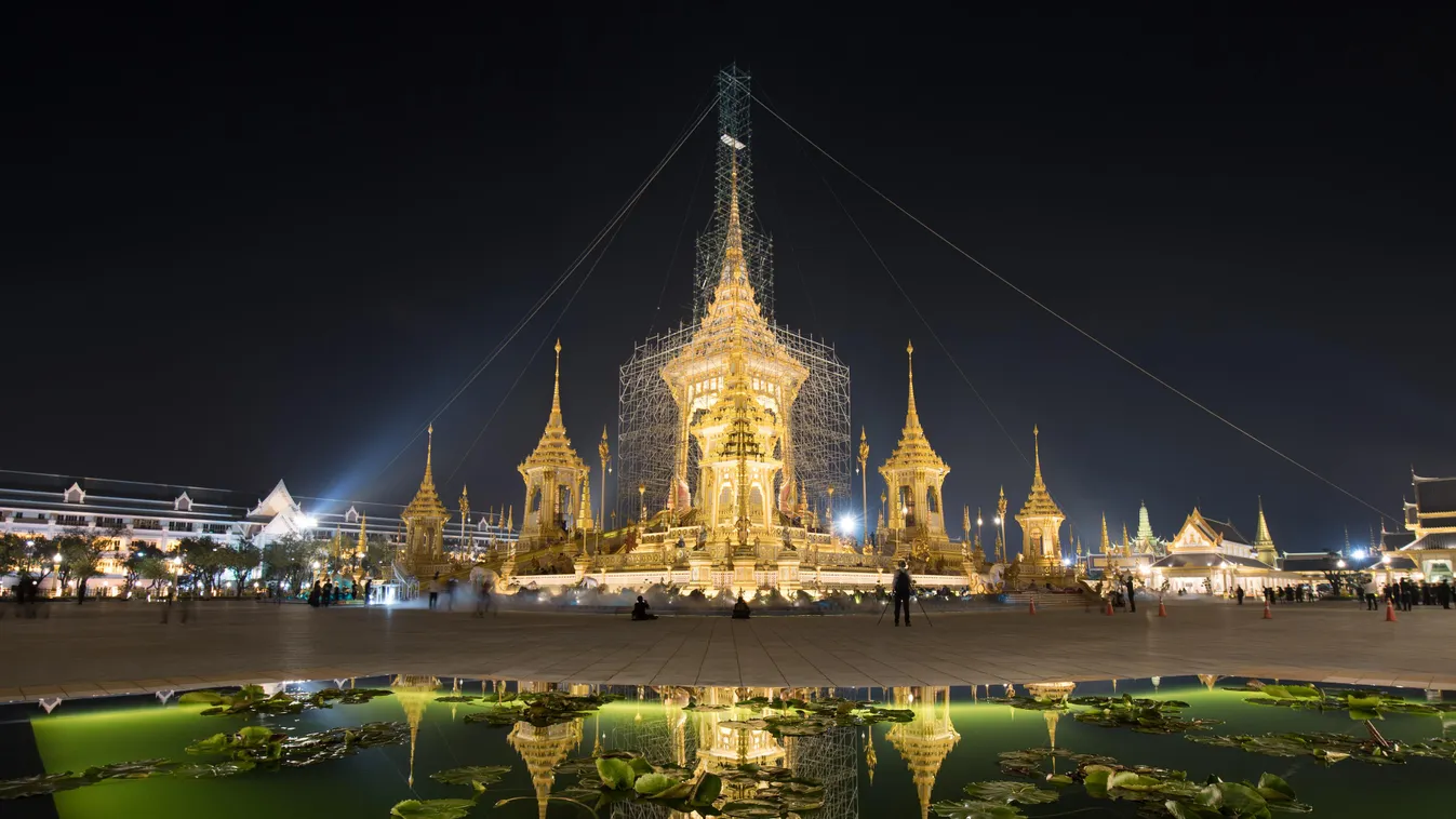 Bhumibol Adulyadej thaiföldi király temetése, arany panteon 
