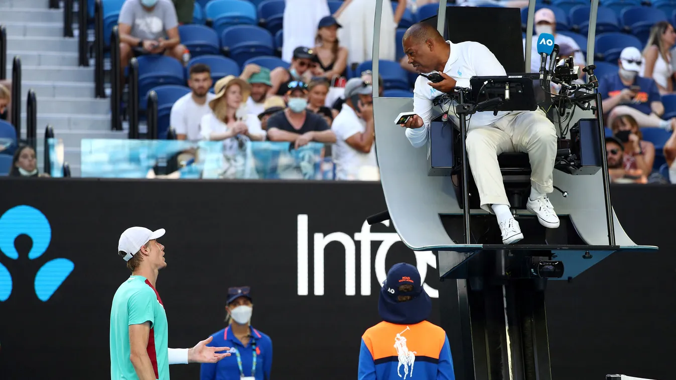 tennis Horizontal, Denis Shapovalov, Australian Open 