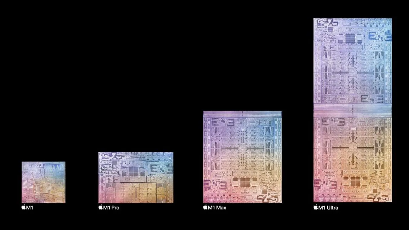 Apple M1 processzorok 