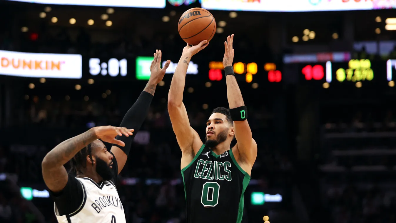 Brooklyn Nets v Boston Celtics - Game One GettyImageRank2 nba Horizontal SPORT BASKETBALL Jayson Tatum 