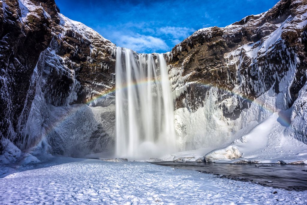 Seljalandsfoss-vízesés Izland 