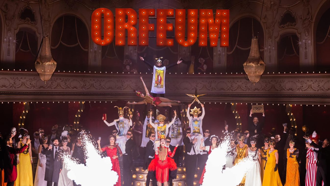 Az Orfeum mágusa című operett ősbemutatója, Operettszínház, 2023.11. 