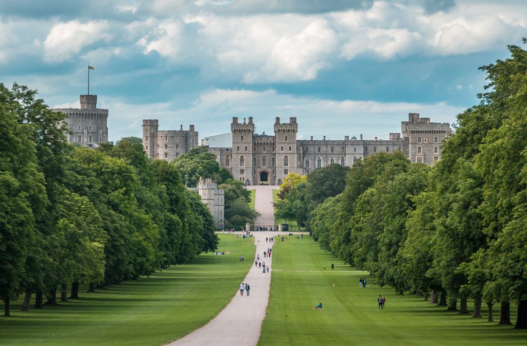 Windsor Castle, kastély, palota, épület, építészet, Anglia 