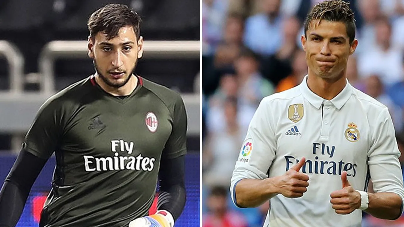 Gianluigi Donnarumma, Cristiano Ronaldo 